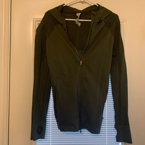 Large, Forest Green Fabletics Jacket